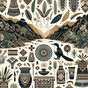 Kuntanawa tribe abstract